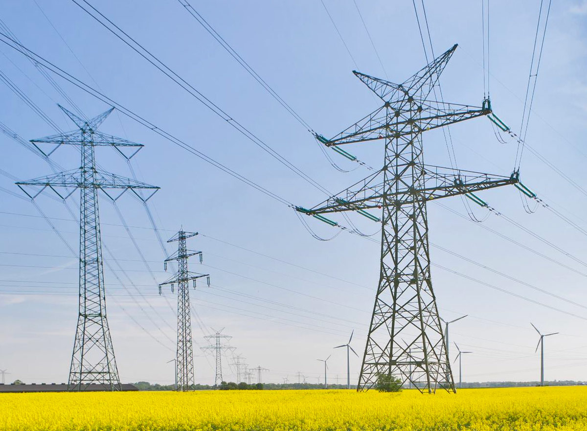 Heat shrink tubing is also used in power lines in Germany