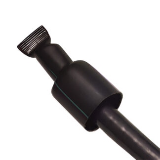 Heavy wall heat-shrink end cap