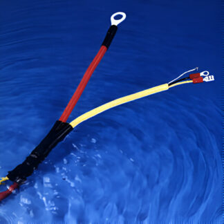 Thin wall adhesive lined crosslinked semi-rigid polyolefin DERAY HXKT